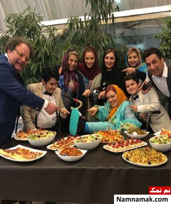 عکس های جشن تولد 43 سالگی سام درخشانی جشن تولد سام درخشانی