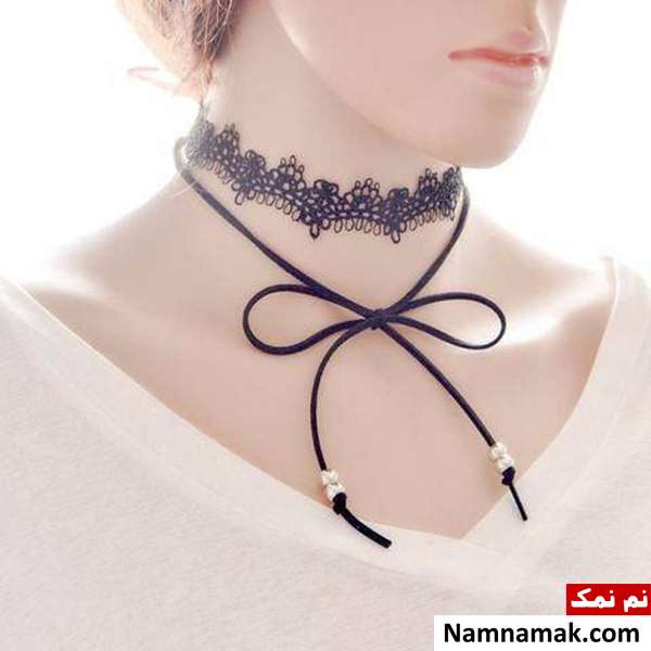 گردنبند پارچه ای