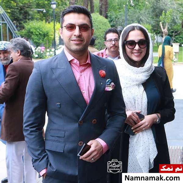 مدل مانتو و پالتوهای شیک آناهیتا درگاهی تیپ آناهیتا درگاهی در کنار همسرش اشکان خطیبی