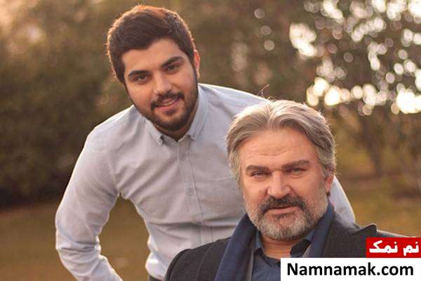 سینا مهراد و مهدی سلطانی در سریال پدر سینا مهراد