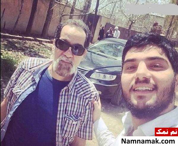 سینا مهراد و پدرش سعید سهیلی سینا مهراد