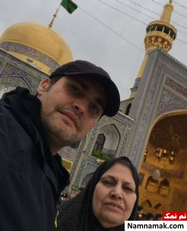 هنرمندان در حرم امام رضا (ع) امیرمحمد زند