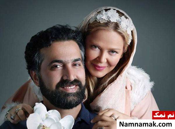 عکسی از بهاره رهنما و همسرش بهاره رهنما و همسرش