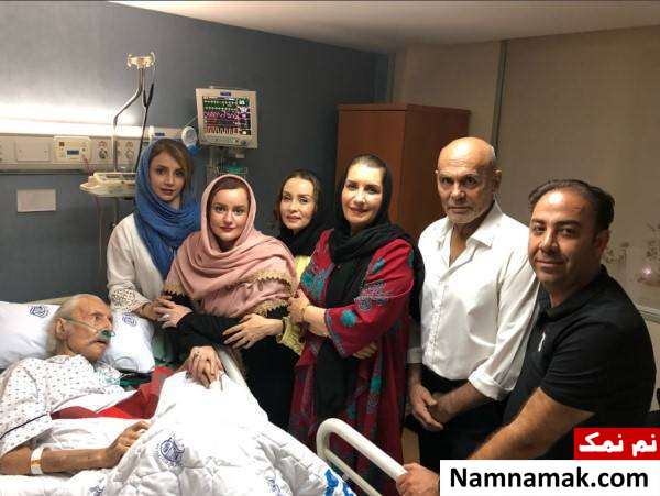 هنرمندانی که به عیادت جمشید مشایخی رفتند عیادت جمشید مشایخی