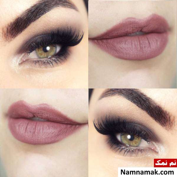 رایش مجلسی چشم و لب آرایش چشم و لب