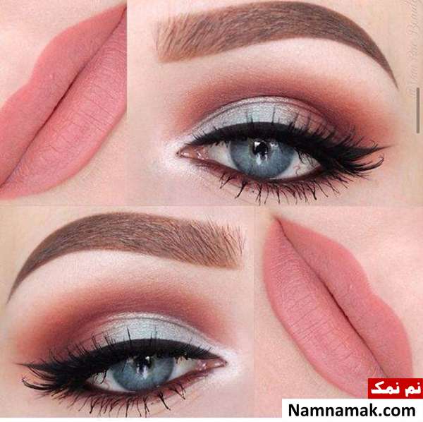 ست رنگ رژلب و سایه چشم ست رژلب و سایه