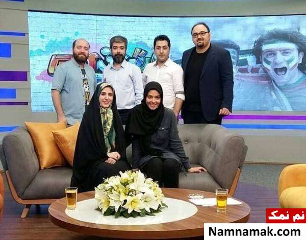 ریحانه پارسا و نازنین پیرکاری در برنامه ایرانیوم ریحانه پارسا