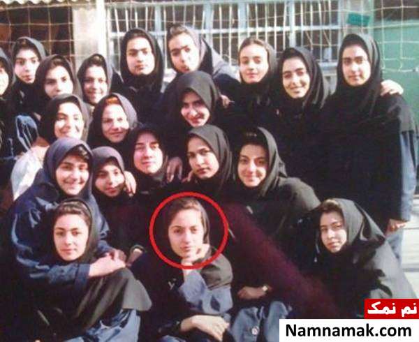 بادیگاردهای مهناز افشار مهناز افشار در دبیرستان