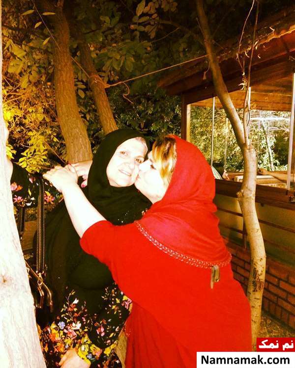 پریسا رضایی و مادرش