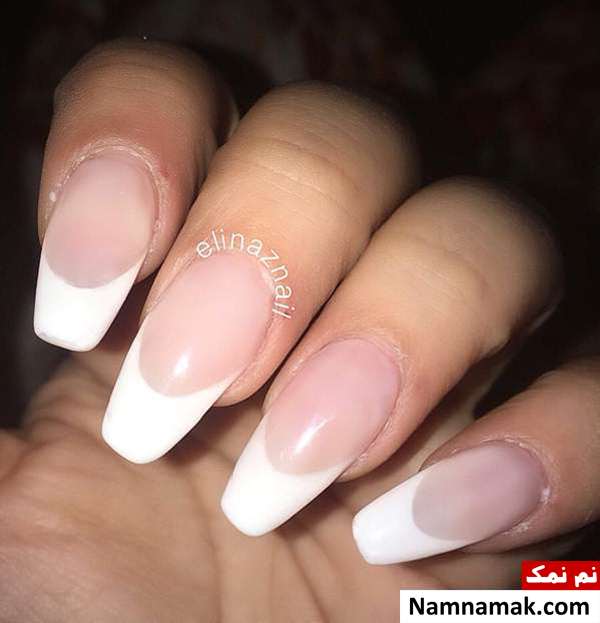 مدل های شیک ناخن گلدونی یا بالرین مدل های شیک ناخن گلدونی
