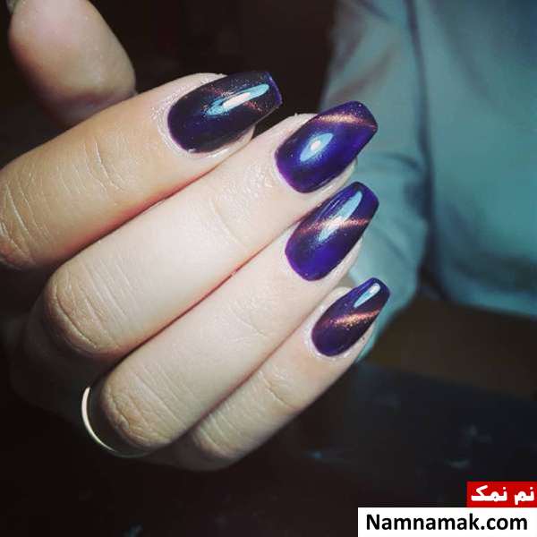 مدل های شیک ناخن گلدونی یا بالرین ناخن گلدانی با دیزاین شیک