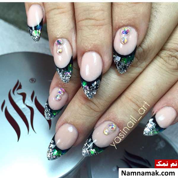 مدلهای شیک طراحی ناخن بادامی