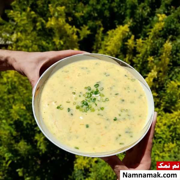 سوپ پیازچه ساده
