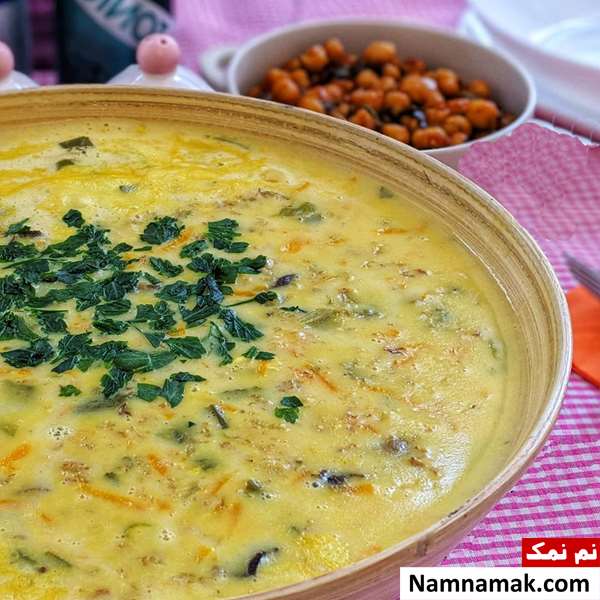 سوپ پیازچه ساده