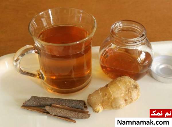 چای زنجبیل و دارچین