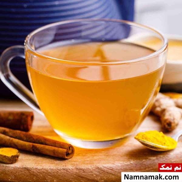 چای زنجبیل و دارچین