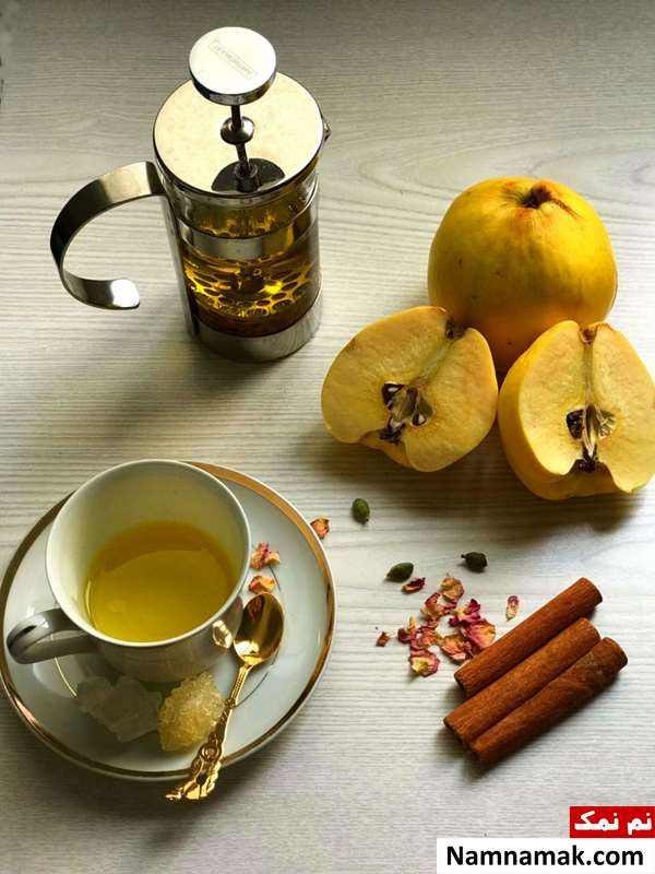 دمنوش به و دارچین