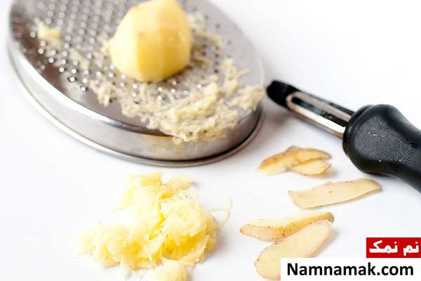 طرز تهیه ماسک سیب زمینی برای سفید شدن پوست صورت