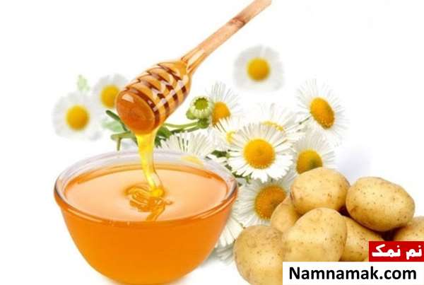 طرز تهیه ماسک سیب زمینی برای سفید شدن پوست صورت