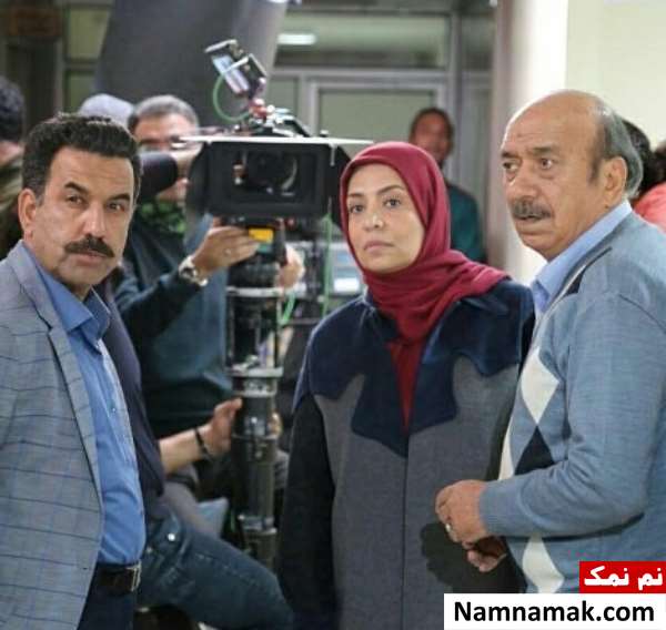 مهدی صباغی و ساناز سماواتی در سریال خانه مادری