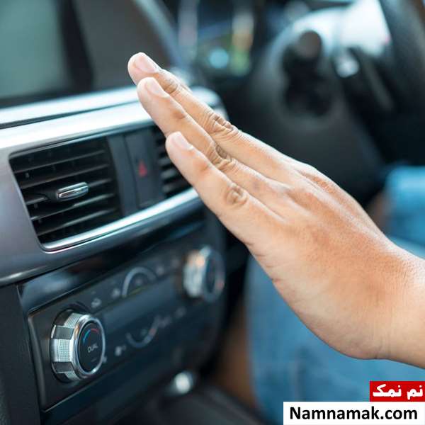 استفاده از کولر ماشین در حالت توقف استفاده از کولر ماشین در حالت توقف