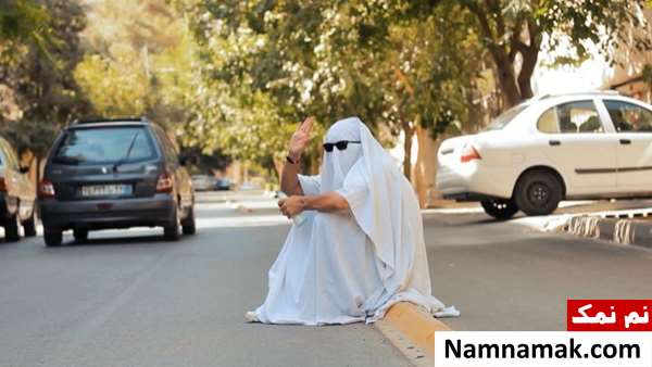 عکس روح با پارچه سفید برای پروفایل و چالش عکس روح با پارچه سفید برای پروفایل و چالش