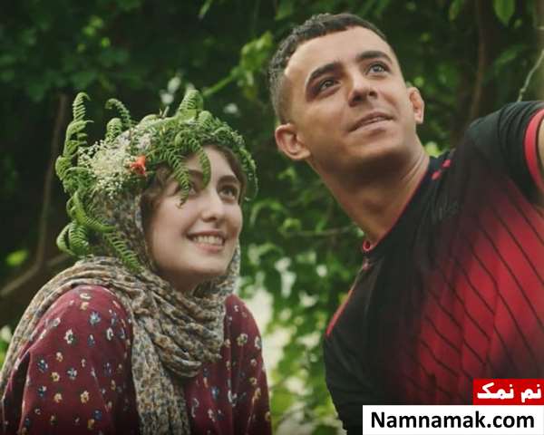 الیکا ناصری بازیگر نقش ابرا در سریال یاغی علی شادمان و الیکا ناصری در سریال یاغی