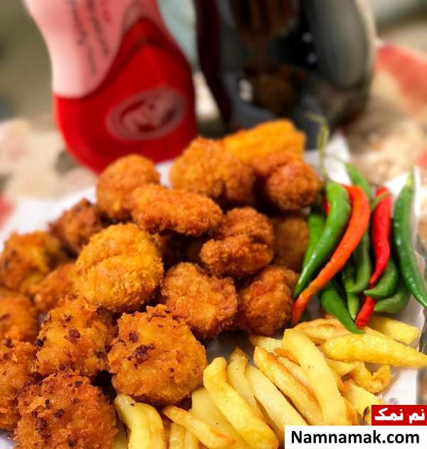 پاپ کورن مرغ