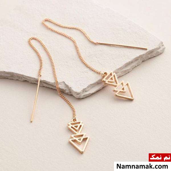 گوشواره بخیه ای