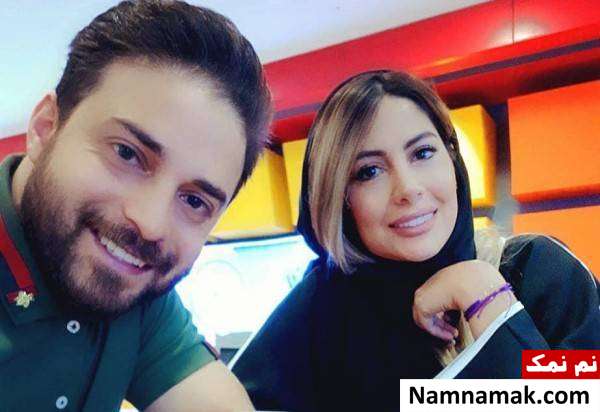 جدیدترین عکسهای خانوادگی بازیگران و هنرمندان بابک جهانبخش و همسرش
