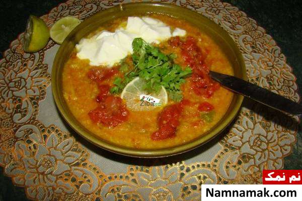 دستور تهیه اوماچ آش کرمانی اوماچ آش کرمانی