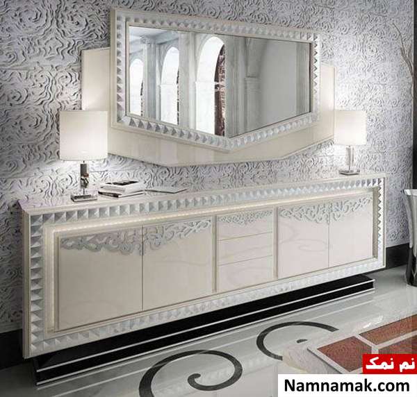 آینه و شمعدان