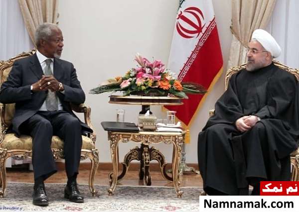 بیوگرافی کوفی عنان کوفی عنان و حسن روحانی