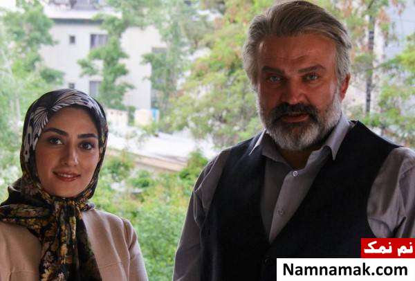 الهام طهموری دختر مهدی سلطانی در سریال پدر الهام طهموری