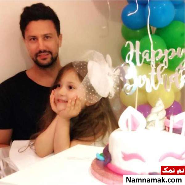 تولد 5 سالگی دختر شاهرخ استخری دختر شاهرخ استخری
