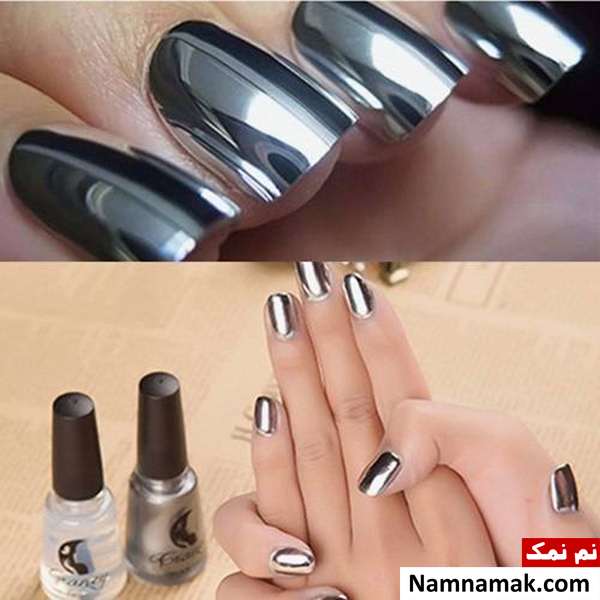 لاک صدفی آینه ای 