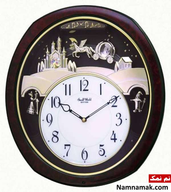 زیباترین طرح های ساعت دیواری بزرگ