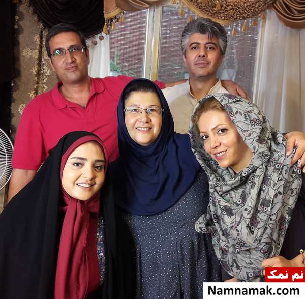شهرام پوراسد و مجید کرباسیان و حانیه طاری و مرسده رضایی و نرگس محمدی در پشت صحنه ستایش 3