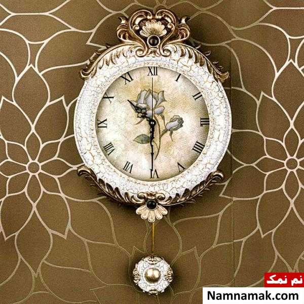 زیباترین ساعت دیواری جهیزیه عروس 