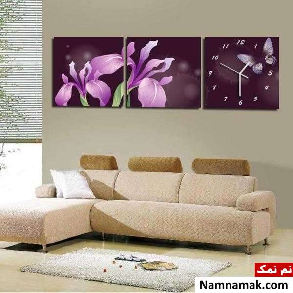 مدل ساعت دیواری پذیرایی لوکس و جدید 