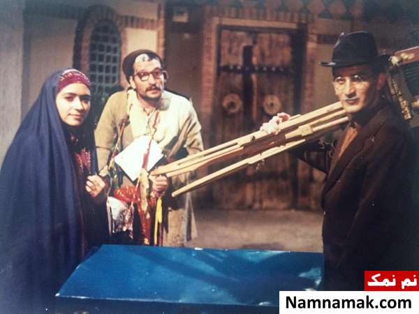 مهناز غمخوار در نقش گلنار و محمد مسلمی و حمید گلی در سریال عکاسخانه چهره نما