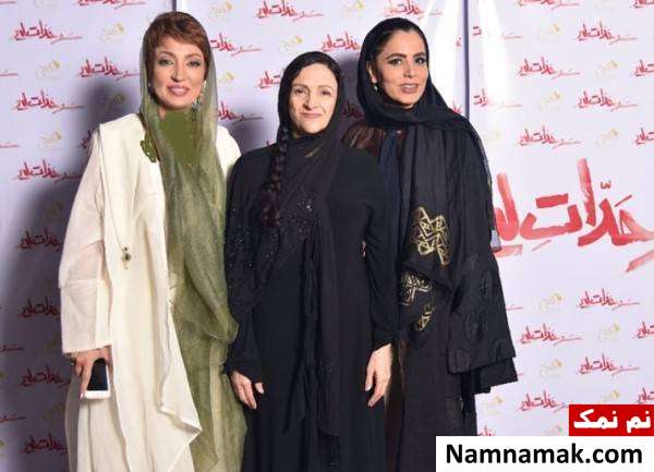 نگار عابدی در جشن نمایش سرحدات لیر