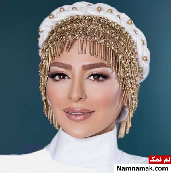 سمانه پاکدل در روز ازدواجش