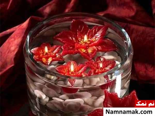 شمع آبی