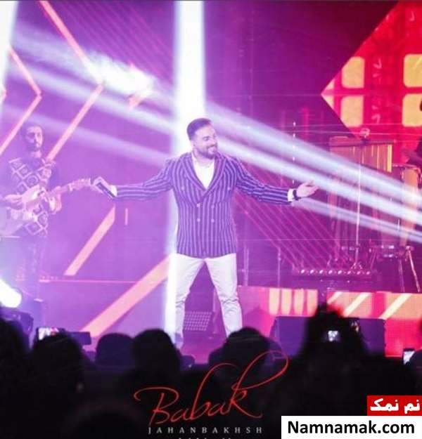 عکسی از کنسرت بابک جهانبخش