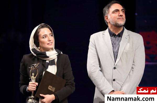 نگار جواهریان و حسن فتحی در بیستمین جشن سینمای ایران نگار جواهریان