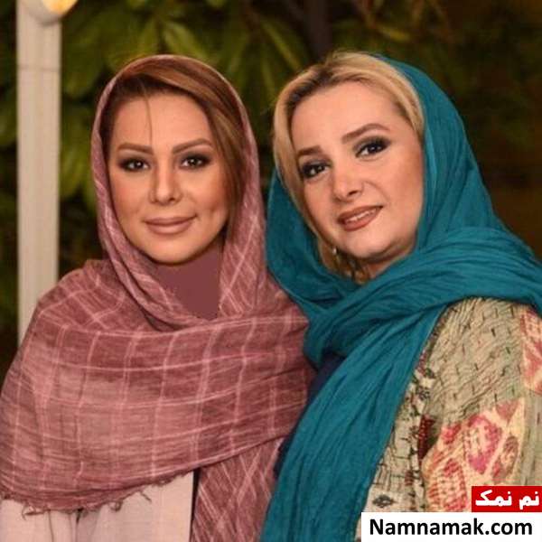 پارمیس زند و بهار ارجمند همسر برزو ارجمند در کنار بهار ارجمند