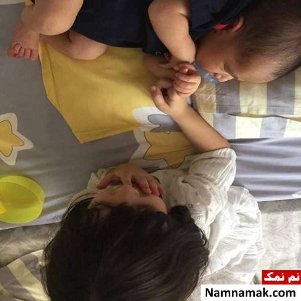 دختر و پسر نیما کرمی عکس جدید دختر و پسر نیما کرمی