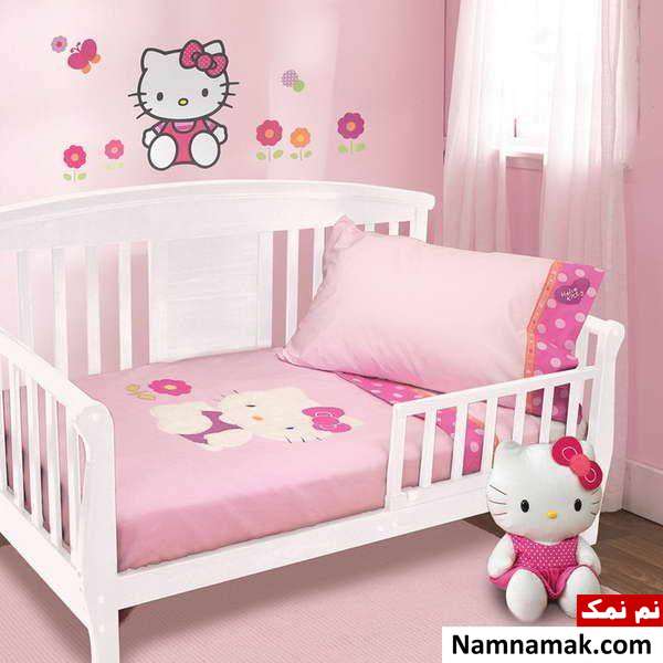 اتاق کودک با تم کیتی