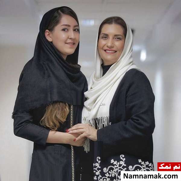 فریبا کوثری فریبا کوثری در کنار برادرزاده اش